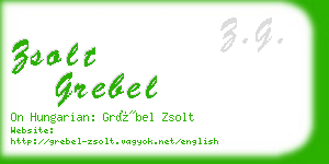 zsolt grebel business card